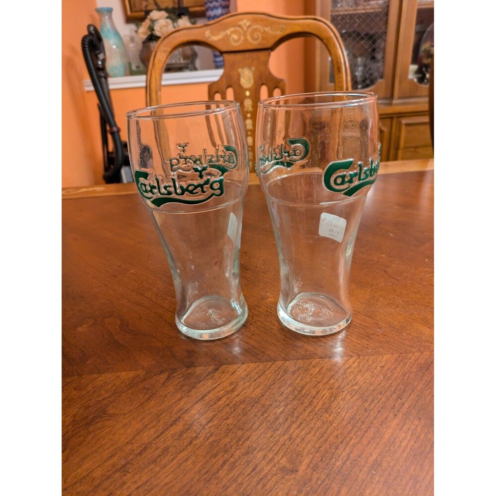 Carlsberg  Glasses A Set Of 2